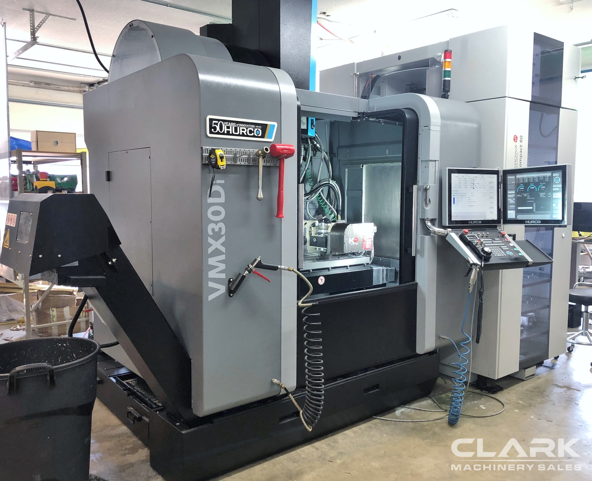 2018 HURCO VMX30DI Vertical Machining Centers | Clark Machinery Sales, LLC